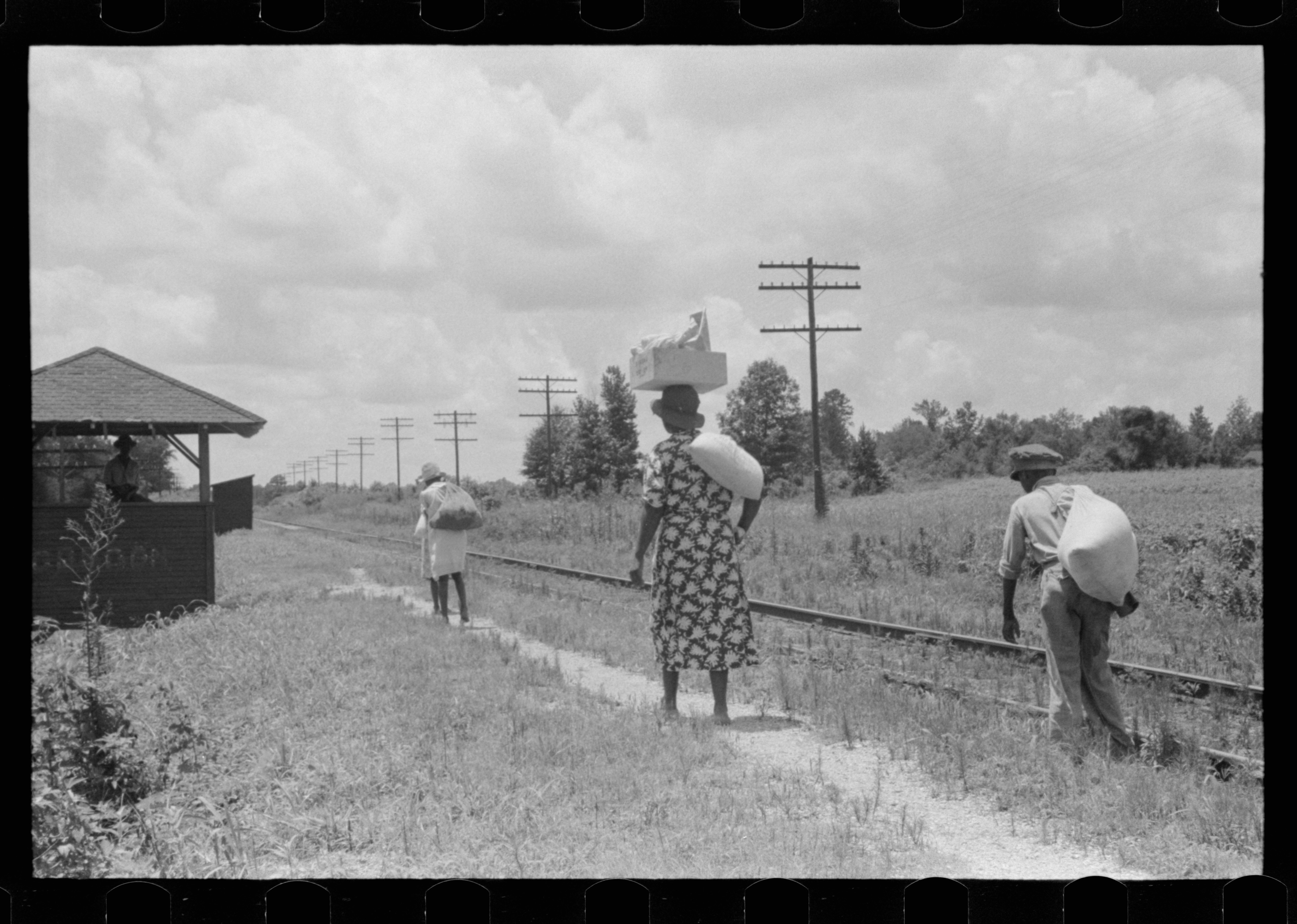 Three people migrate north. 